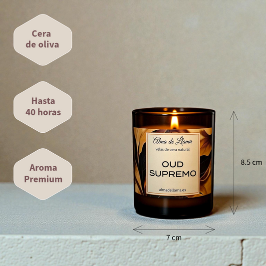 Vela aromática OUD SUPREMO