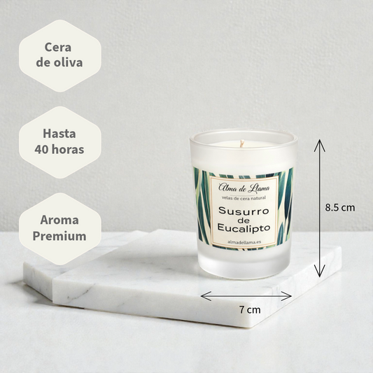 Vela aromática Susuro de Eucalipto
