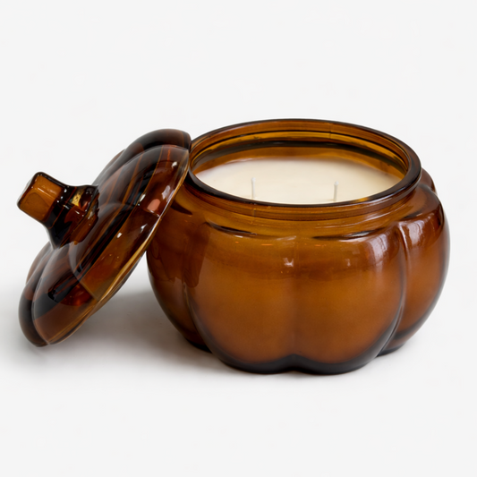 Vela aromática Ámbar, almizcle, pachulí, jazmín, rosa
