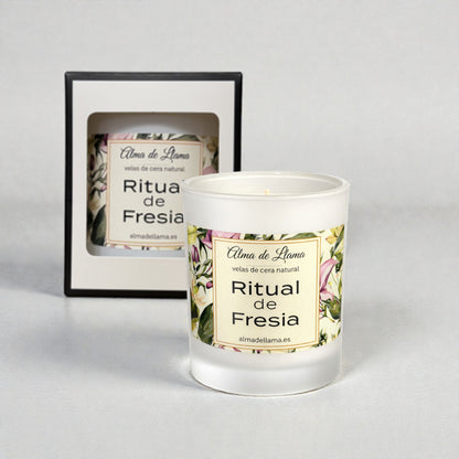 Vela aromática Ritual de Fresia