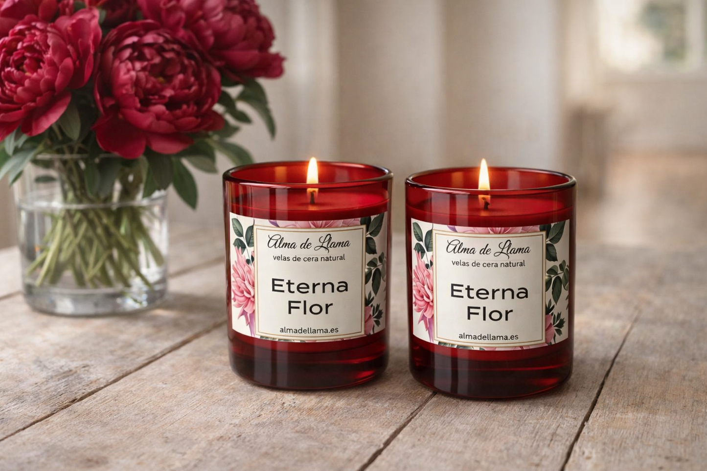 Vela aromática Eterna Flor