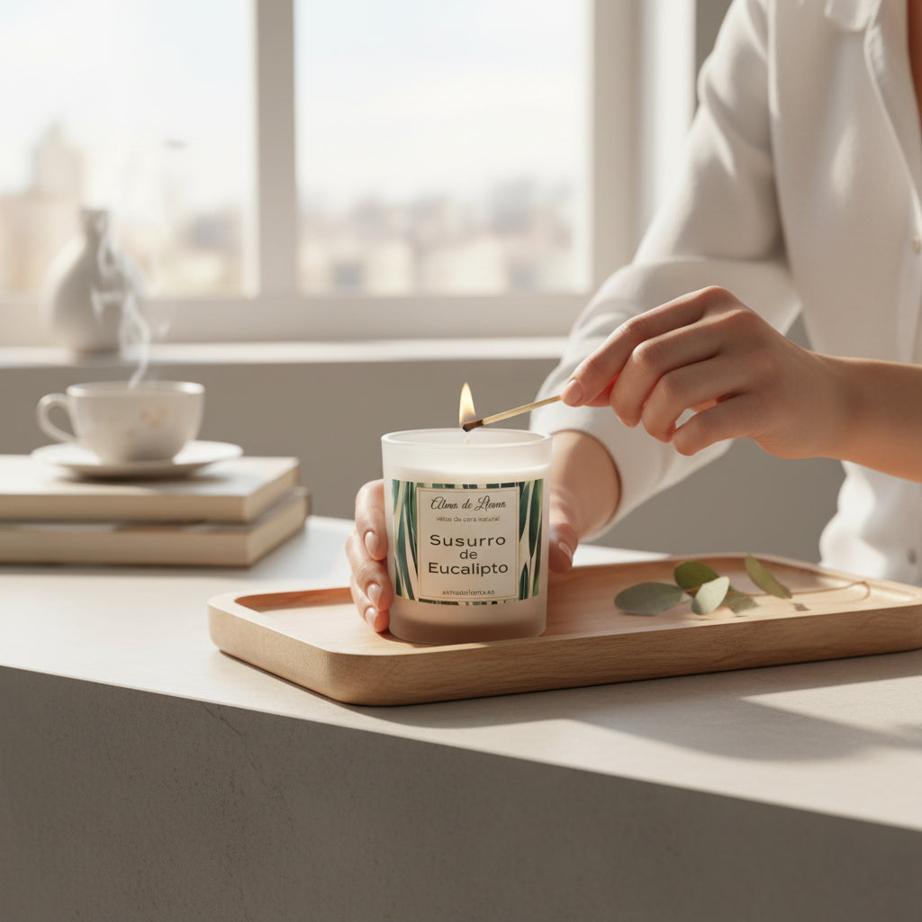 Vela aromática Susuro de Eucalipto