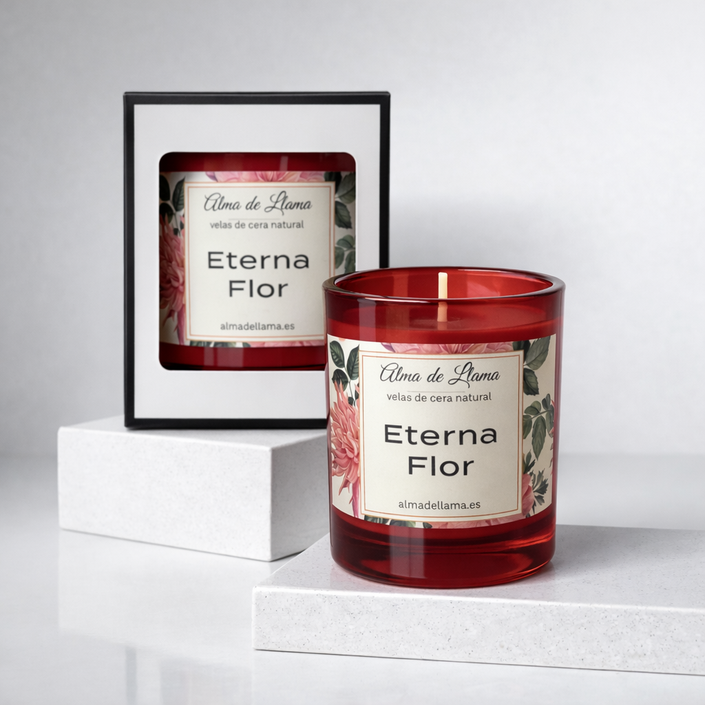 Vela aromática Eterna Flor