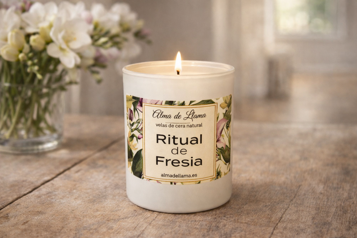 Vela aromática Ritual de Fresia