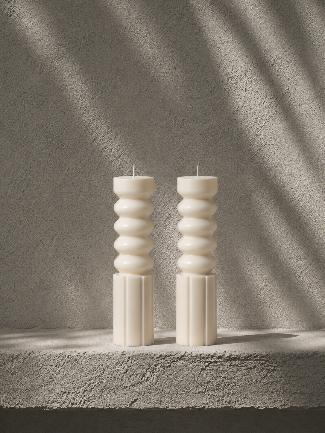Velas Pilar Decorativas de Diseño Moderno